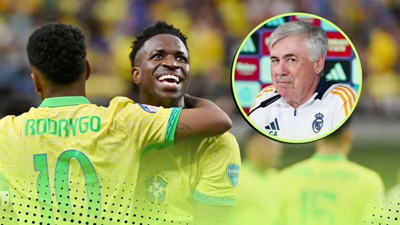 HLV Ancelotti phớt lờ Vinicius
